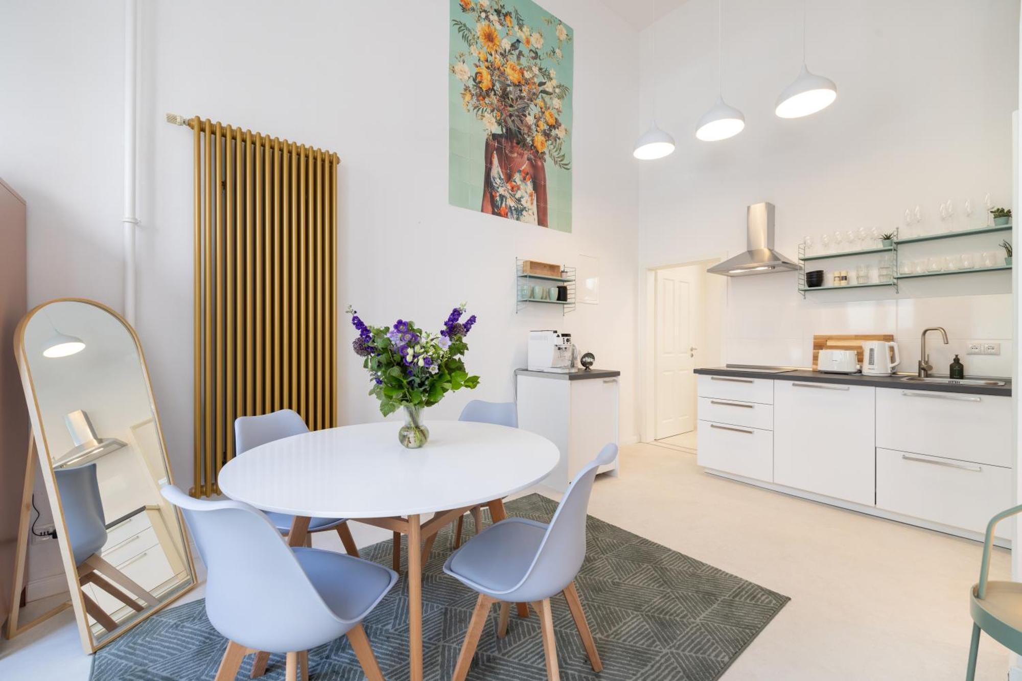 Great 2-Room Loft With 2 Bathrooms And 2 Kitchen Berlín Exteriér fotografie