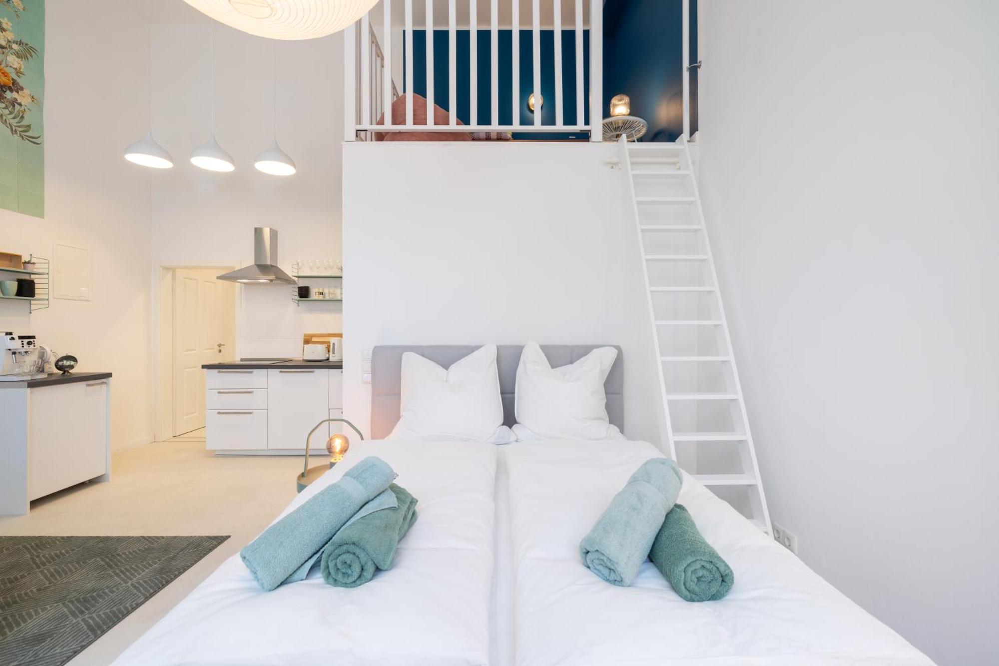 Great 2-Room Loft With 2 Bathrooms And 2 Kitchen Berlín Exteriér fotografie