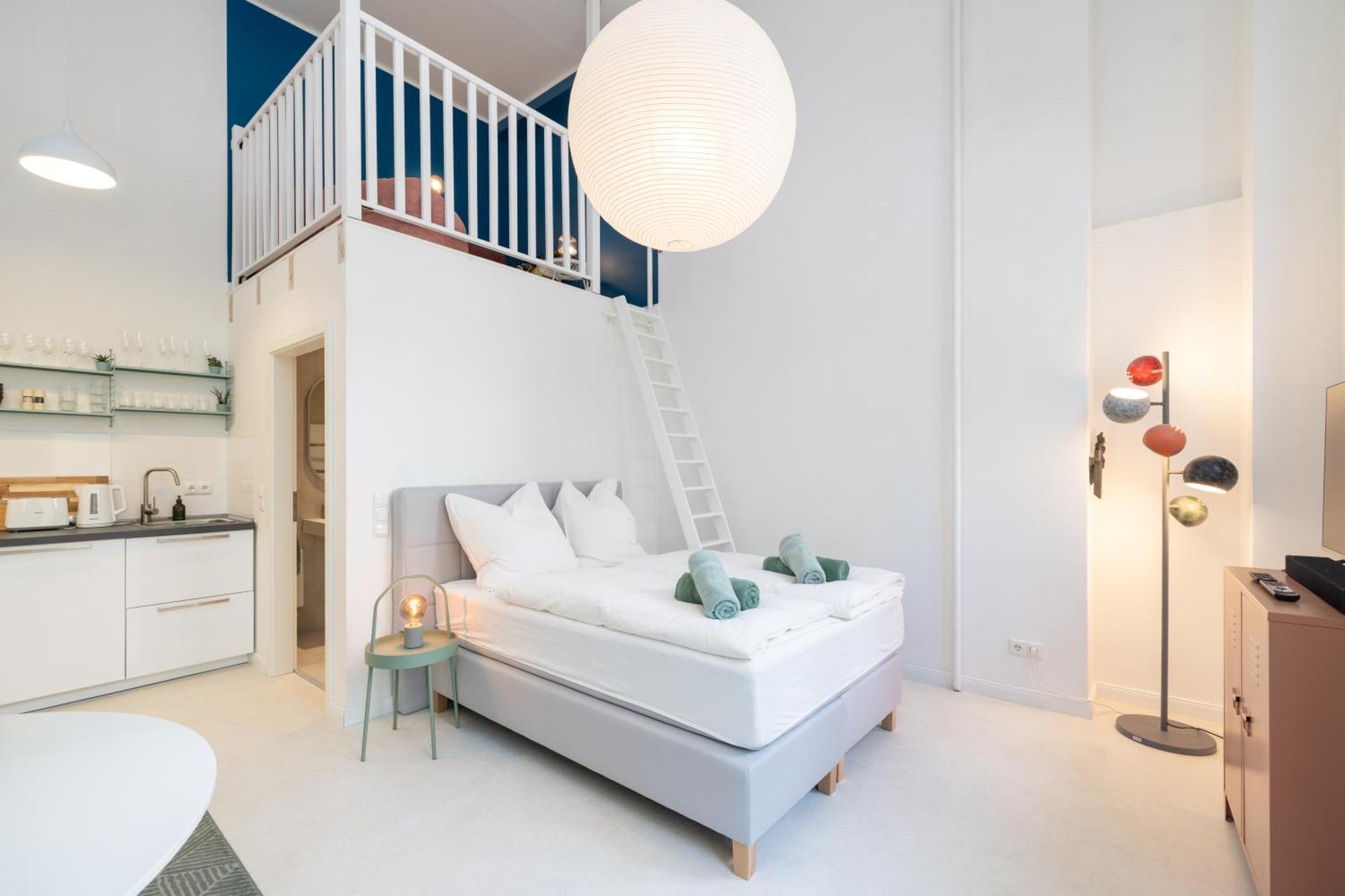 Great 2-Room Loft With 2 Bathrooms And 2 Kitchen Berlín Exteriér fotografie