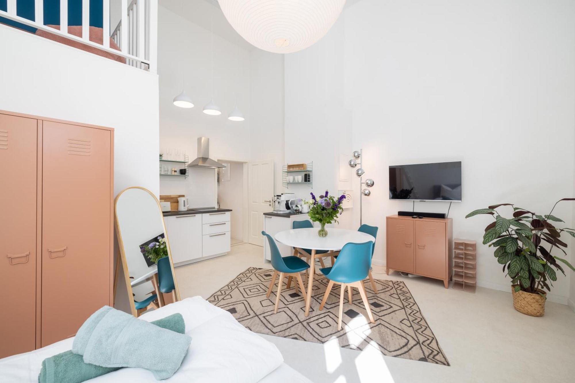 Great 2-Room Loft With 2 Bathrooms And 2 Kitchen Berlín Exteriér fotografie