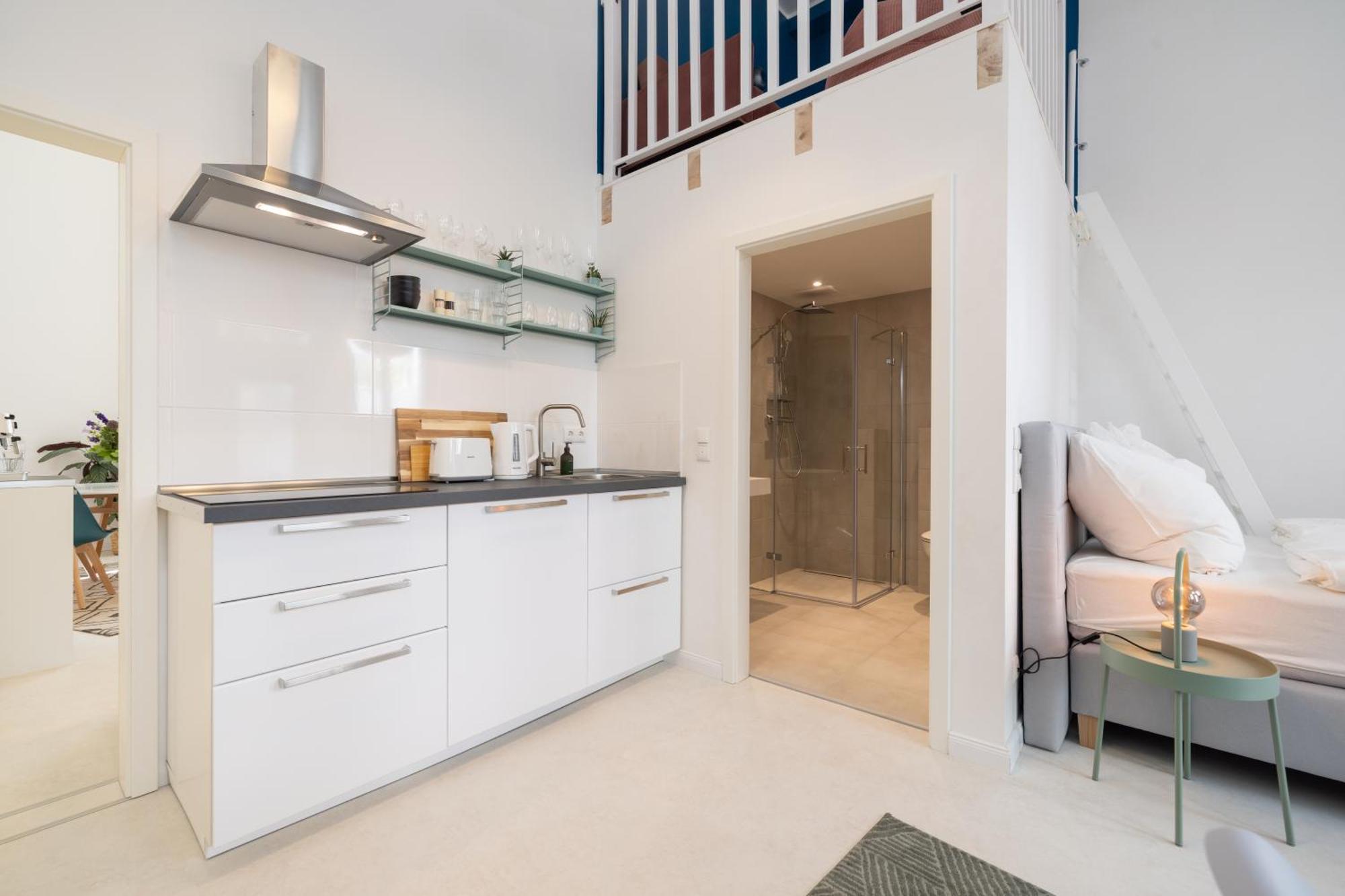 Great 2-Room Loft With 2 Bathrooms And 2 Kitchen Berlín Exteriér fotografie
