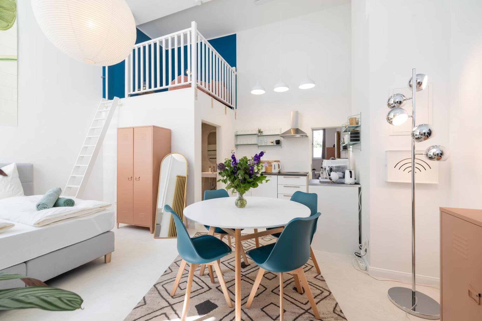 Great 2-Room Loft With 2 Bathrooms And 2 Kitchen Berlín Exteriér fotografie